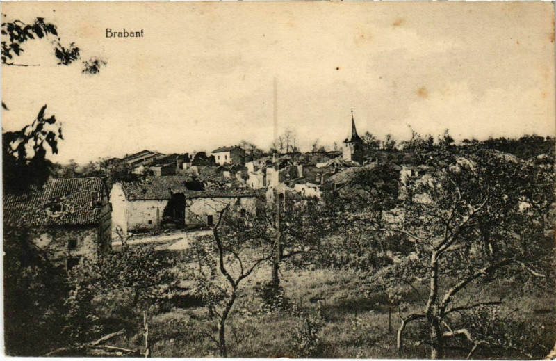Carte postale ancienne Brabant - Vue - View - Ruines