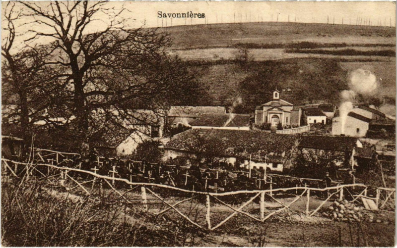 Carte postale ancienne Savonnieres-en-Perthois - Savonnieres - Vue à Savonnières-en-Perthois