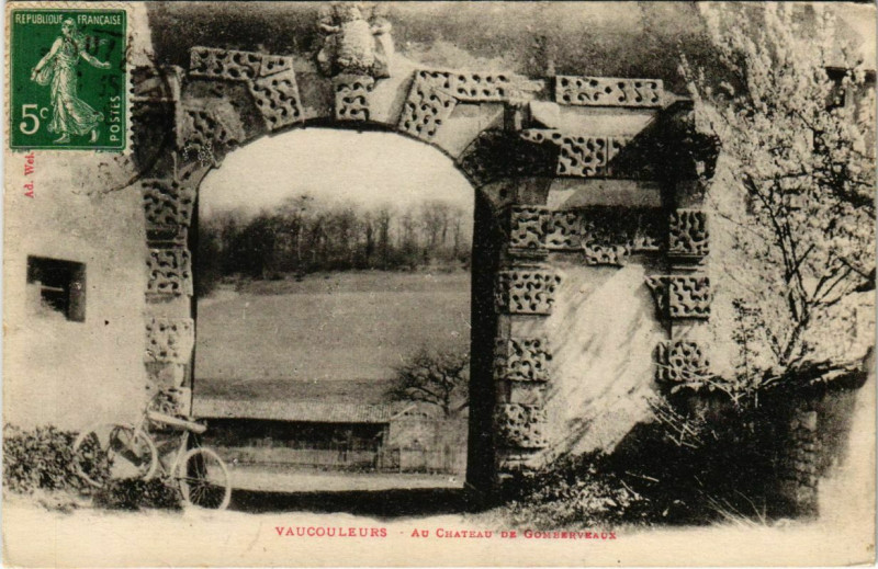 Carte postale ancienne Vaucouleurs - Au Chateau de Gomberveaux à Vaucouleurs