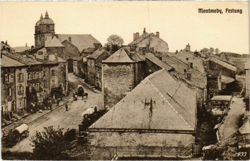 Carte postale ancienne Montmedy - Festung à Montmédy