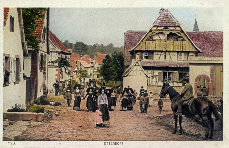 Carte postale ancienne Ettendorf à Ettendorf