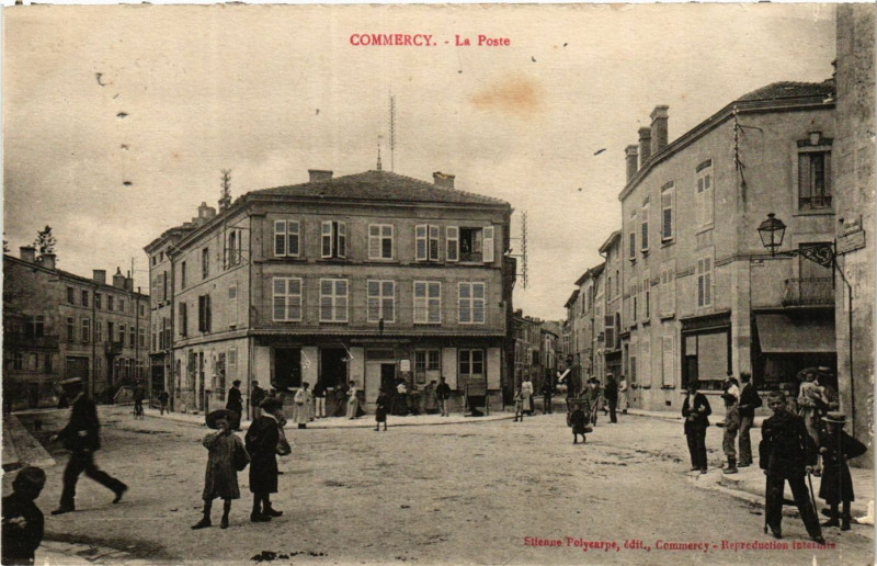 Carte postale ancienne Commercy - La Poste à Commercy