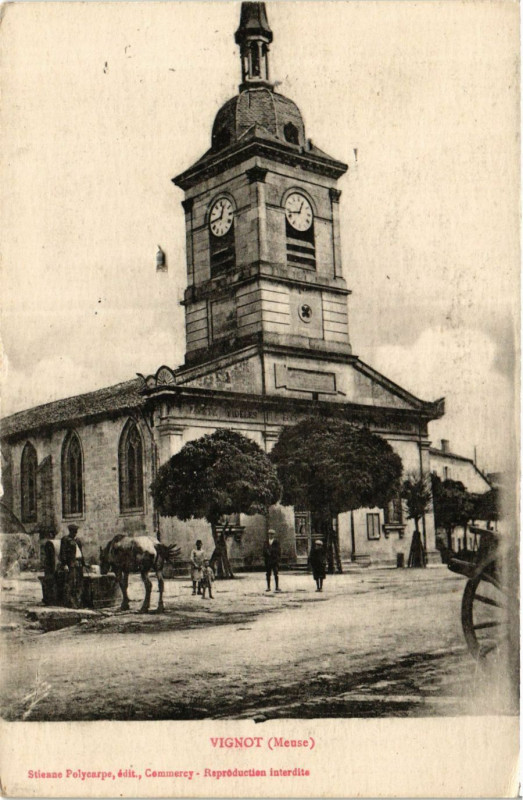Carte postale ancienne Vignot à Vignot