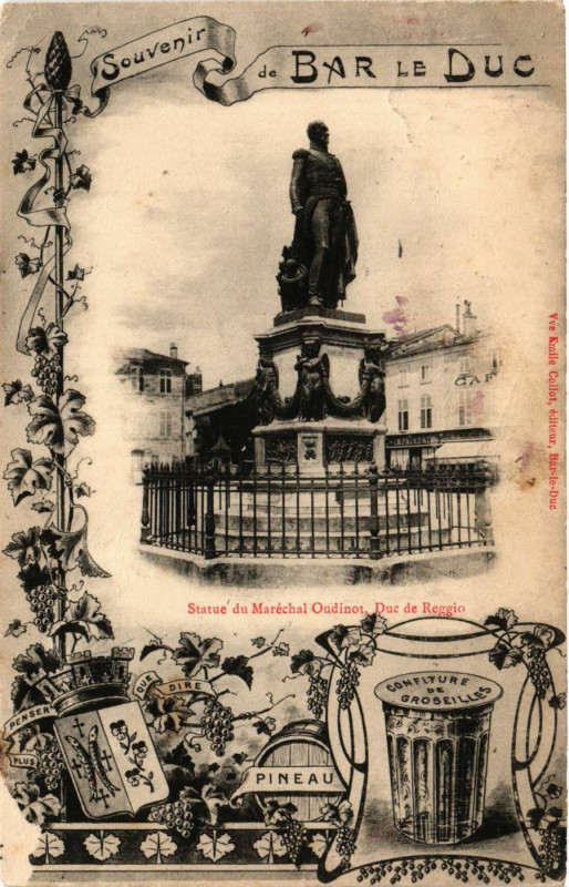 Carte postale ancienne Souvenir de Bar le Duc à Bar-le-Duc
