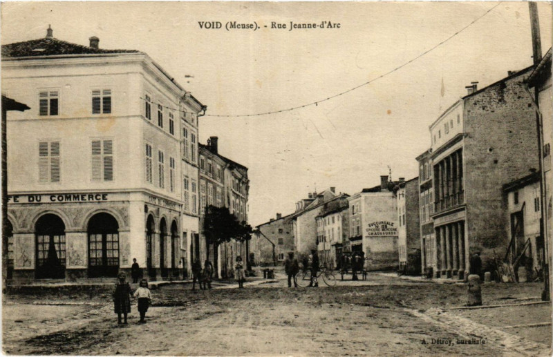 Carte postale ancienne Void - Rue Jeanne d'Arc