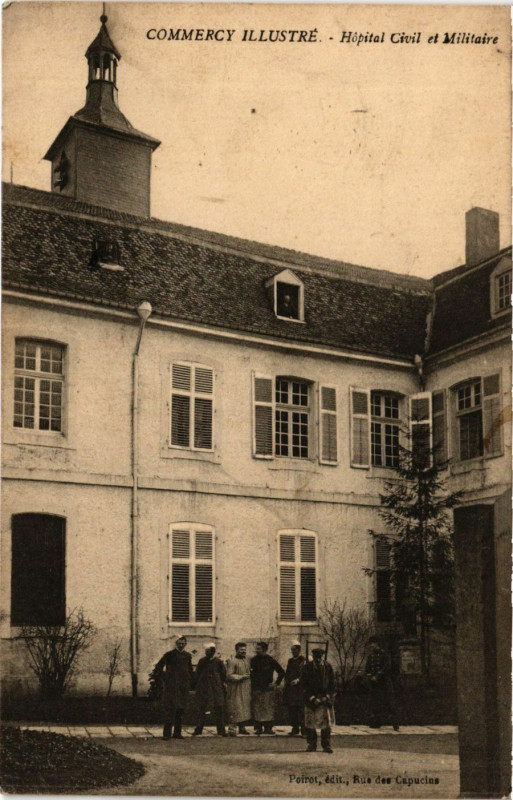 Carte postale ancienne Commercy Illustre - Hopital Civil et Militaire à Commercy