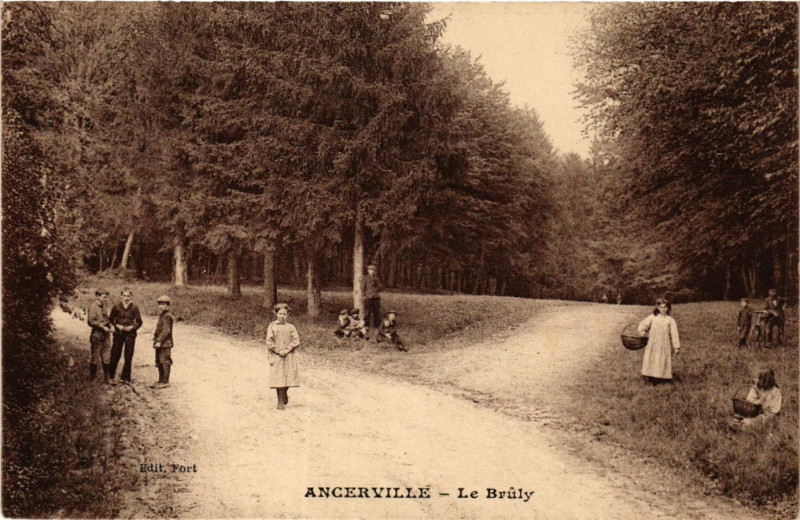 Carte postale ancienne Ancerville - Le Bruly à Ancerville