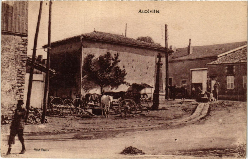Carte postale ancienne Auzéville