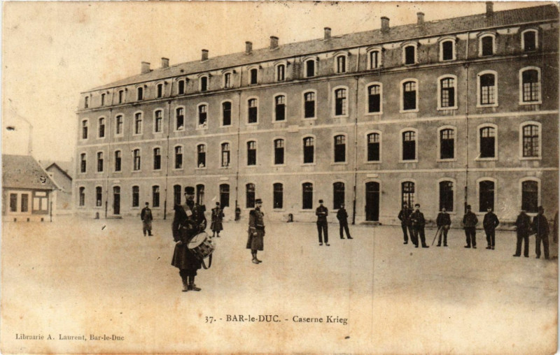 Carte postale ancienne Bar-le-Duc - Caserne Krieg à Bar-le-Duc