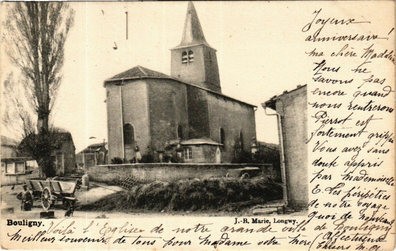 Carte postale ancienne Bouligny à Bouligny