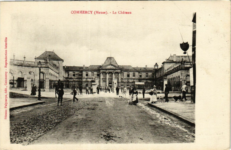 Carte postale ancienne Commercy (Meuse) - Le Cháteau à Commercy