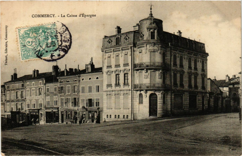 Carte postale ancienne Commercy - La Caisse d'Epargne à Commercy