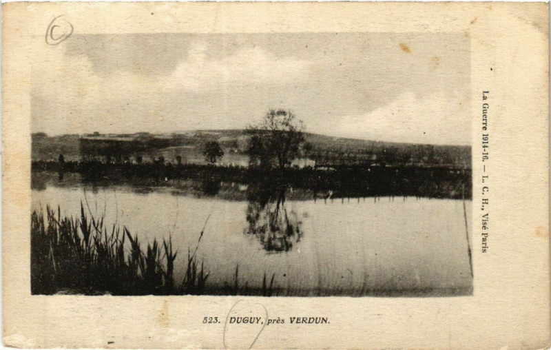 Carte postale ancienne Duguy, prés Verdun à Verdun