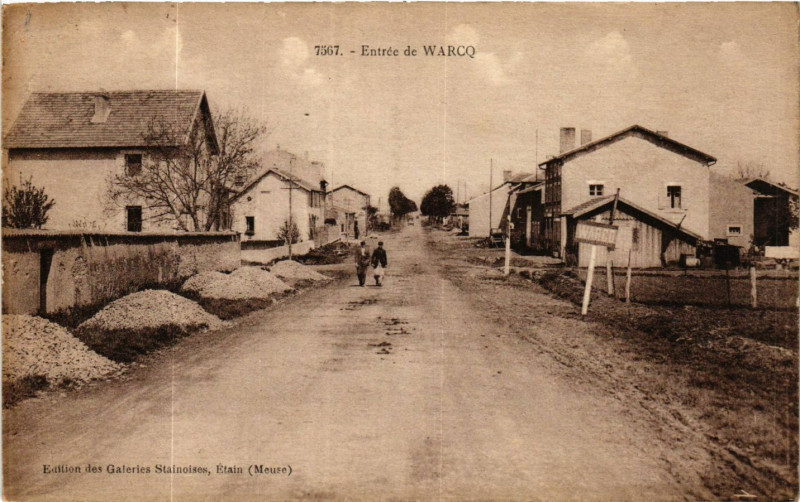 Carte postale ancienne Entrée de Warq