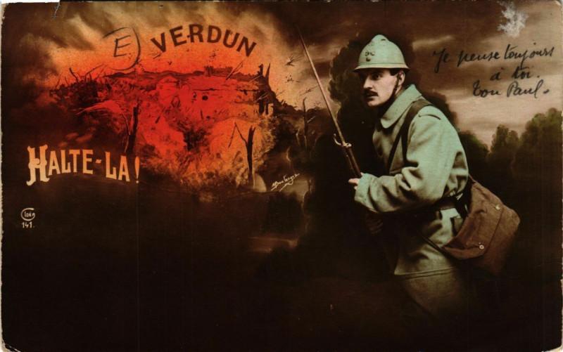 Carte postale ancienne Verdun à Verdun