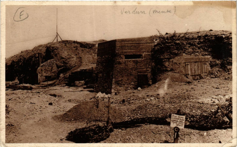 Carte postale ancienne Verdun à Verdun