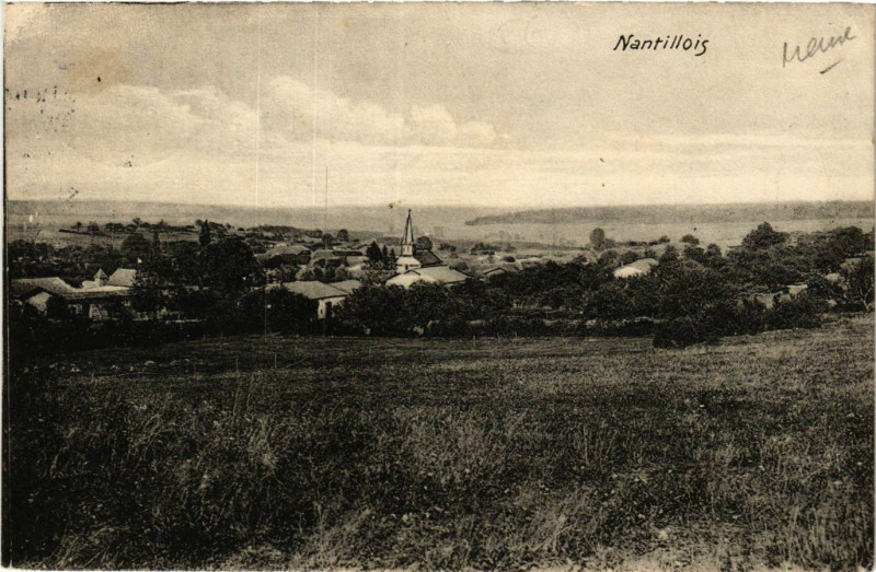 Carte postale ancienne Nantillois à Nantillois