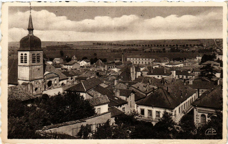 Carte postale ancienne Vaucouleurs - Panorama à Vaucouleurs