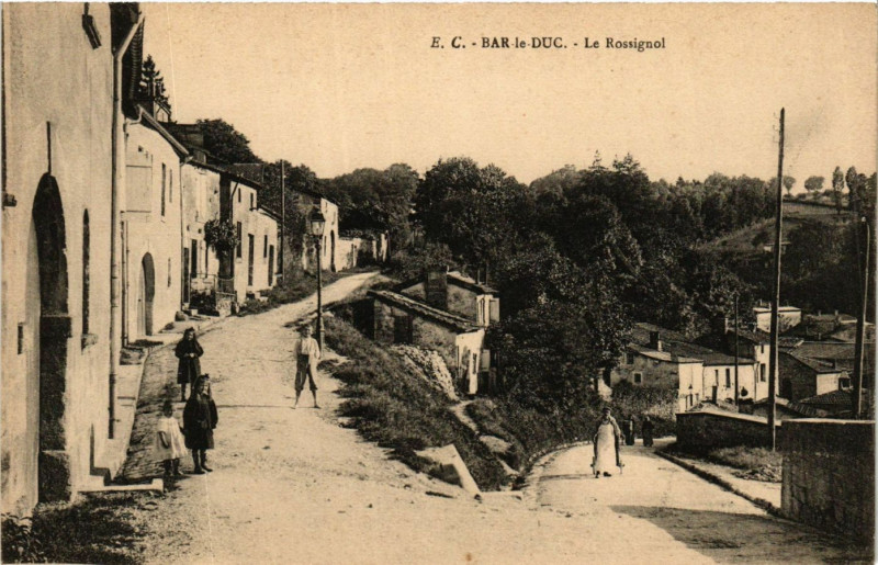 Carte postale ancienne Le Rossignol à Bar-le-Duc
