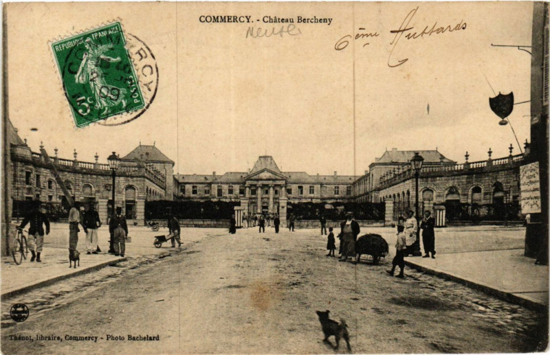 Carte postale ancienne Commercy - Cháteau Bercheny à Commercy