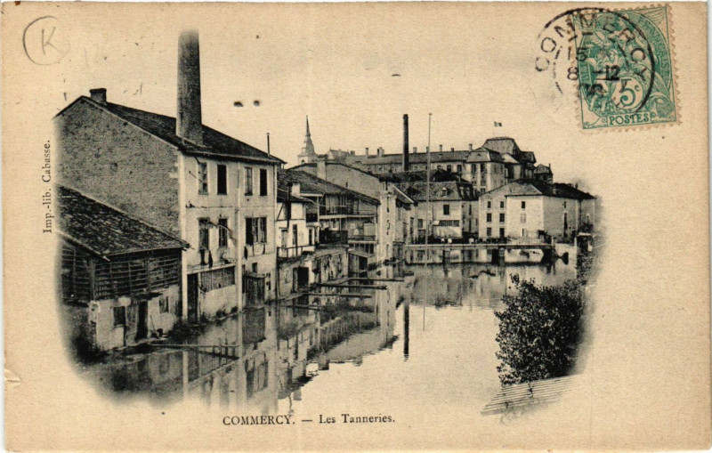 Carte postale ancienne Commercy - Les Tanneries à Commercy
