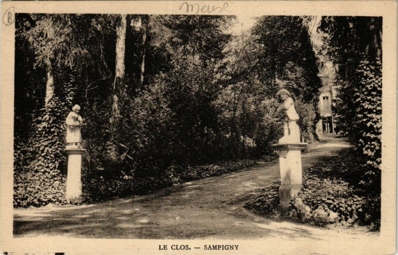 Carte postale ancienne Le Clos - Sampigny à Sampigny
