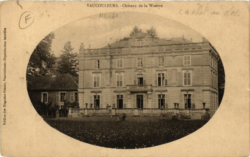 Carte postale ancienne Vaucouleurs - Cháteau de la Woévre à Vaucouleurs