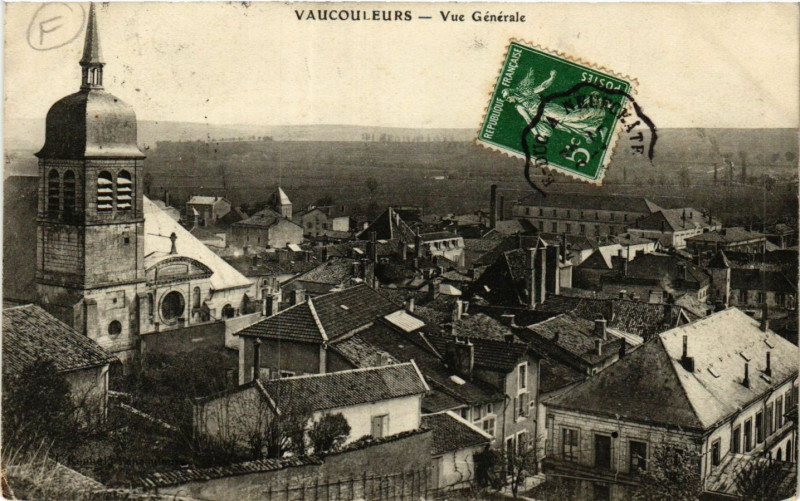 Carte postale ancienne Vaucouleurs - Vue Générale à Vaucouleurs