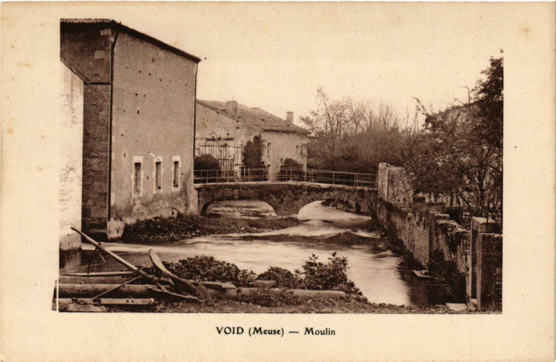 Carte postale ancienne Void - Moulin