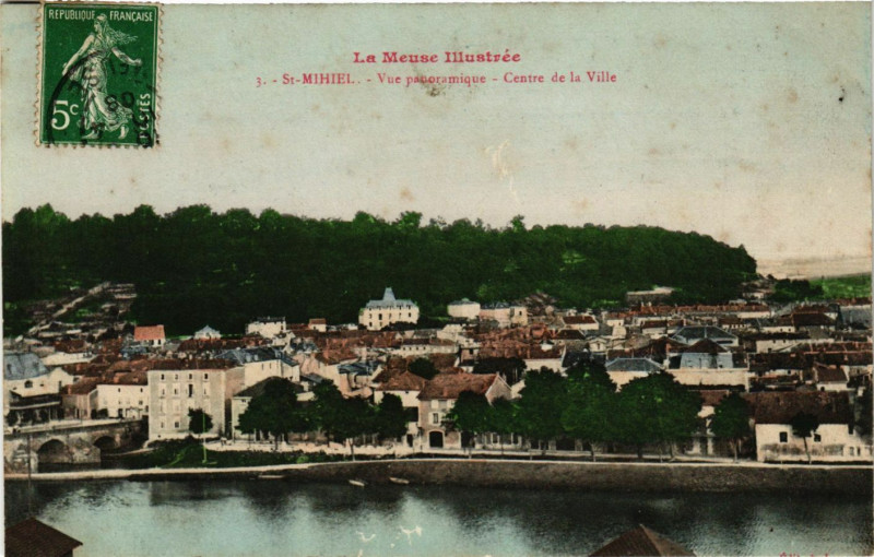 Carte postale ancienne St. Michiel - Vue panoramique