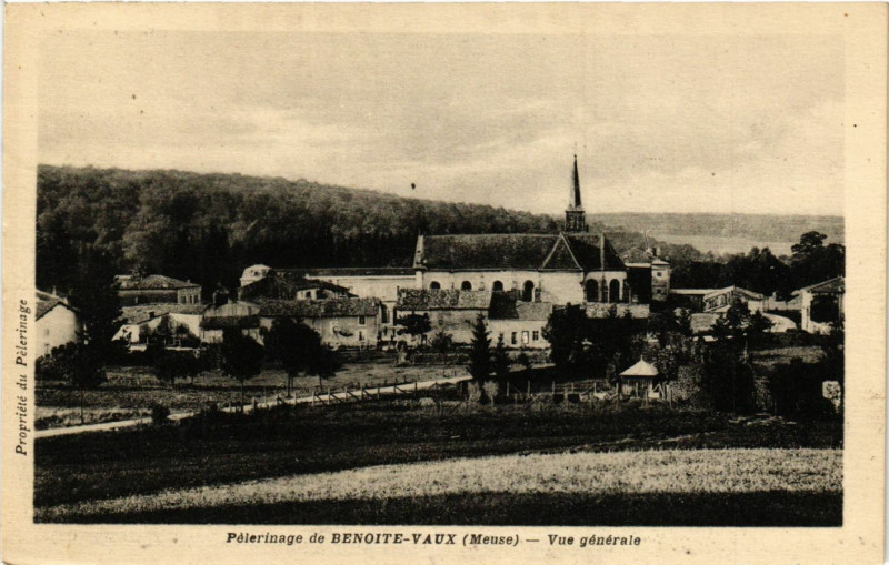 Carte postale ancienne Benoite Vaux - Vue generale