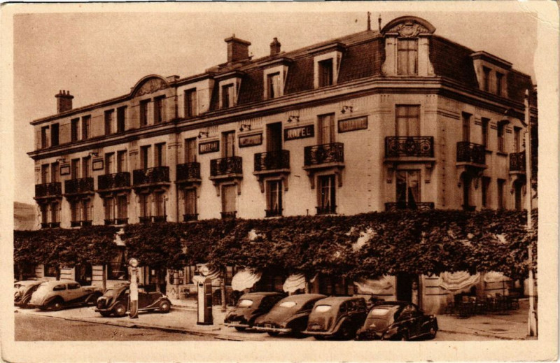 Carte postale ancienne Verdun - L'Hotel Bellevue à Verdun