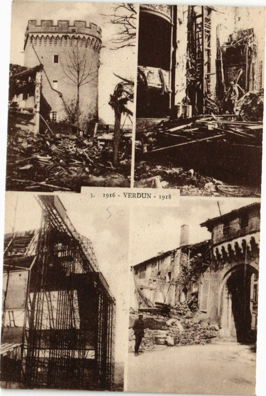 Carte postale ancienne Verdun à Verdun