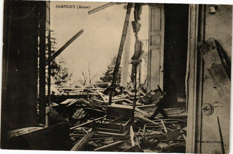 Carte postale ancienne Sampigny à Sampigny
