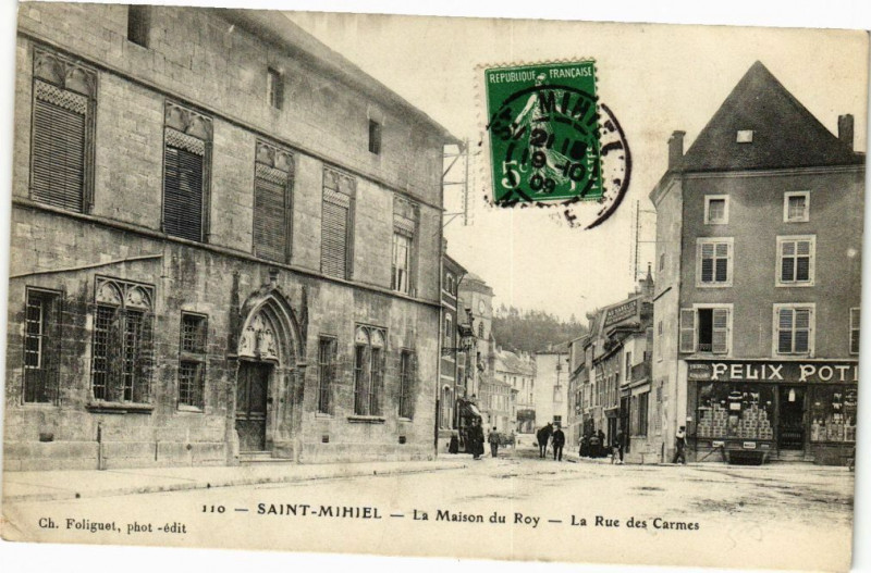 Carte postale ancienne Saint-Mihiel - La Maison du Roy à Saint-Mihiel