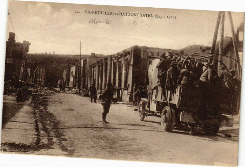 Carte postale ancienne Vigneuilles-les-Hattonchatel