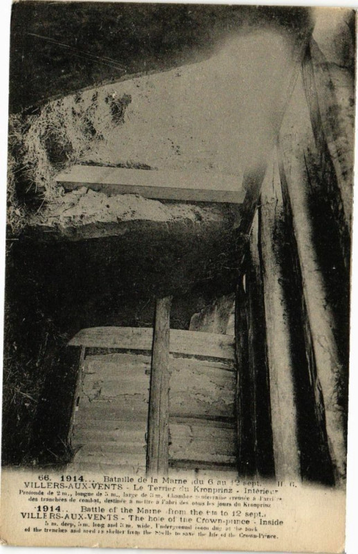 Carte postale ancienne Viellers-aux-Vents