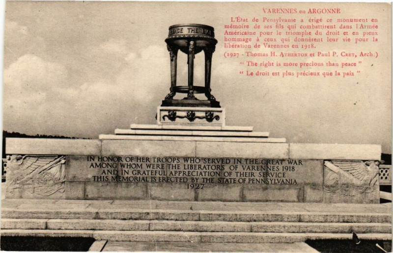 Carte postale ancienne Varennes en Argonne à Varennes-en-Argonne