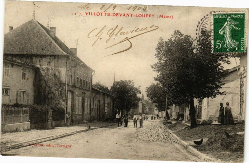 Carte postale ancienne Villotte Devant Louppy à Villotte-devant-Louppy