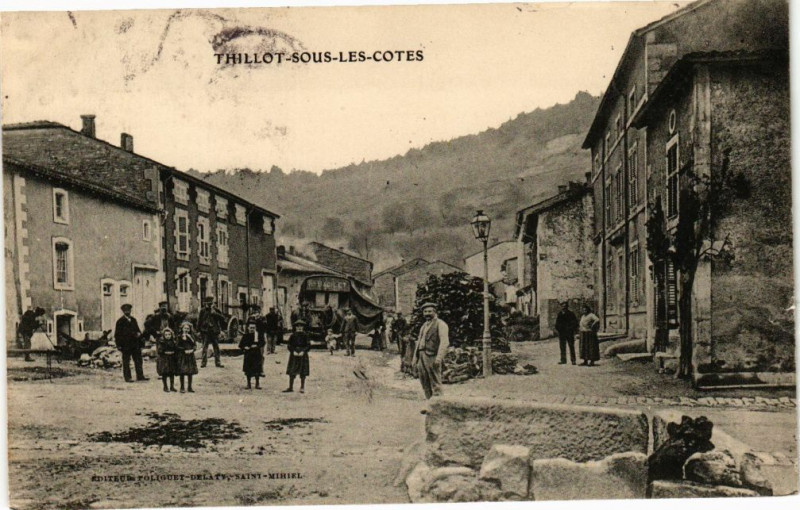 Carte postale ancienne Thillot sous les Cotes à Thillot