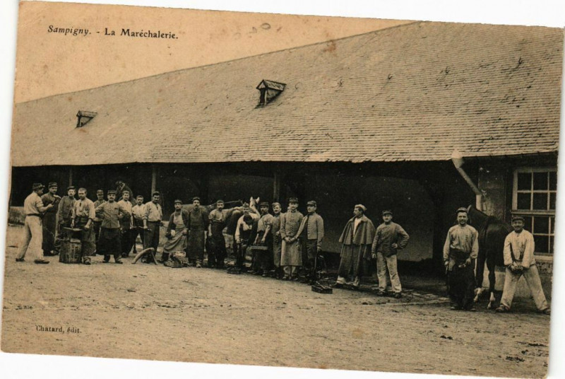 Carte postale ancienne Sampigny-La Maréchalerie à Sampigny