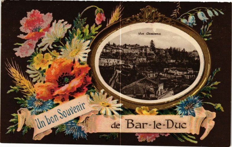 Carte postale ancienne Un bon Souvenir de Bar le Duc à Bar-le-Duc