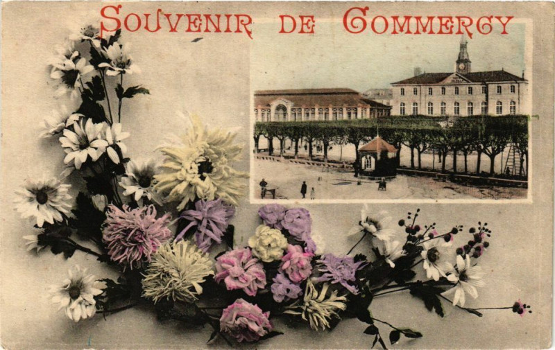 Carte postale ancienne Souvenir de Commercy à Commercy