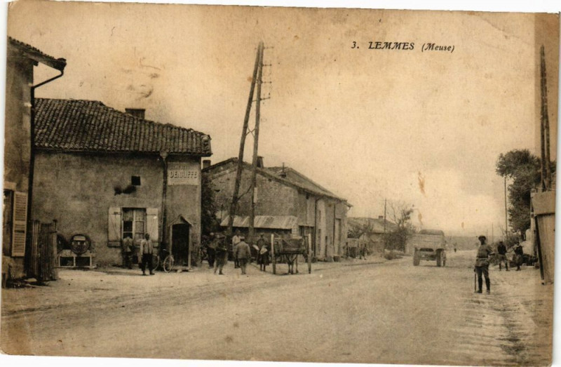 Carte postale ancienne Lemmes à Lemmes