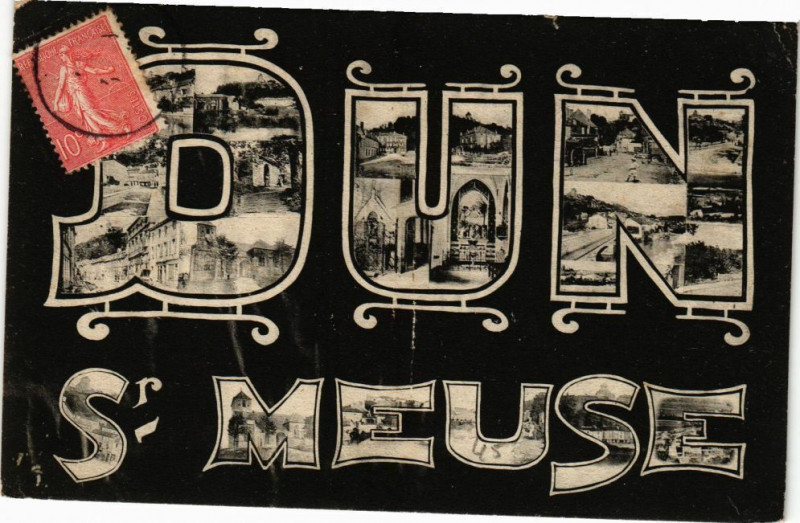 Carte postale ancienne Dun sur Meuse à Dun-sur-Meuse