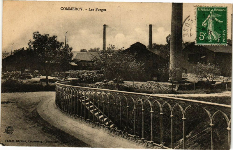 Carte postale ancienne Commercy-Les Forges à Commercy