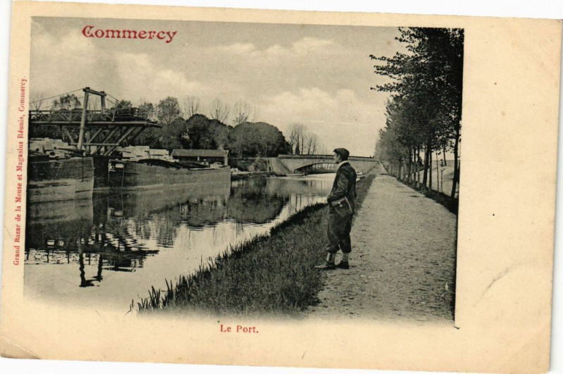 Carte postale ancienne Commercy-Le Port à Commercy