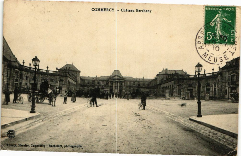 Carte postale ancienne Commercy-Cháteau Bercheny à Commercy