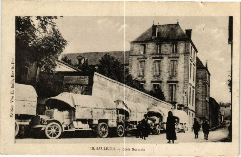 Carte postale ancienne Bar le Duc-Ecole Normale à Bar-le-Duc