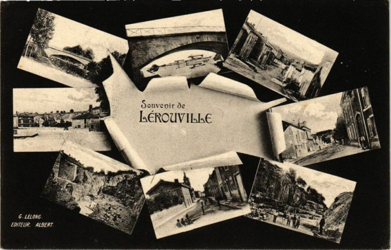 Carte postale ancienne Souvenir de Lérouville à Lérouville